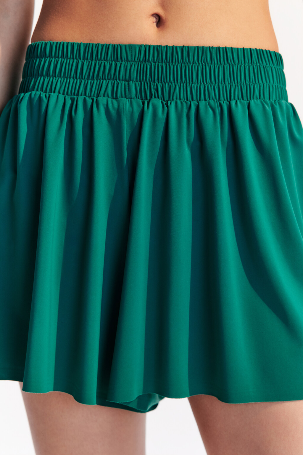 Шорты спортивные свободного кроя - цвет зеленый - 5