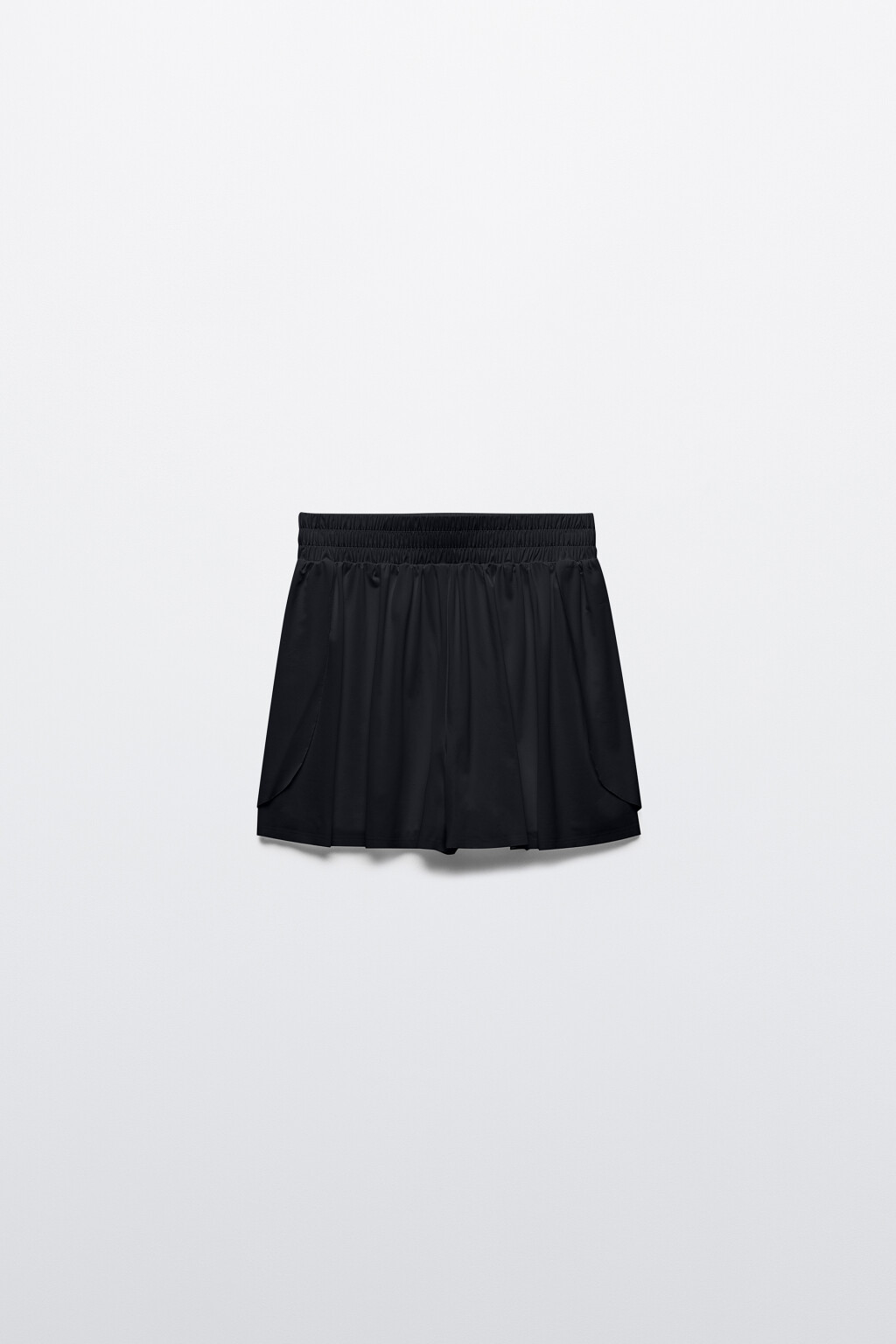 Шорты спортивные свободного кроя - цвет черный - 9