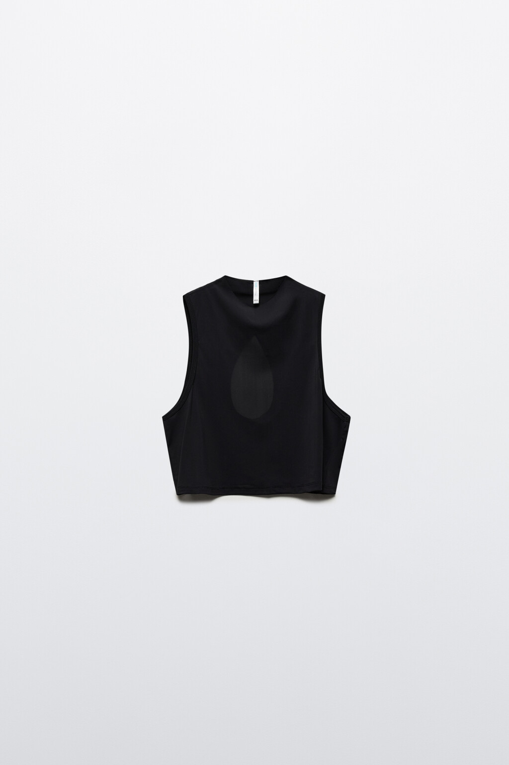 Майка-топ спортивная из сетки - цвет черный - 8