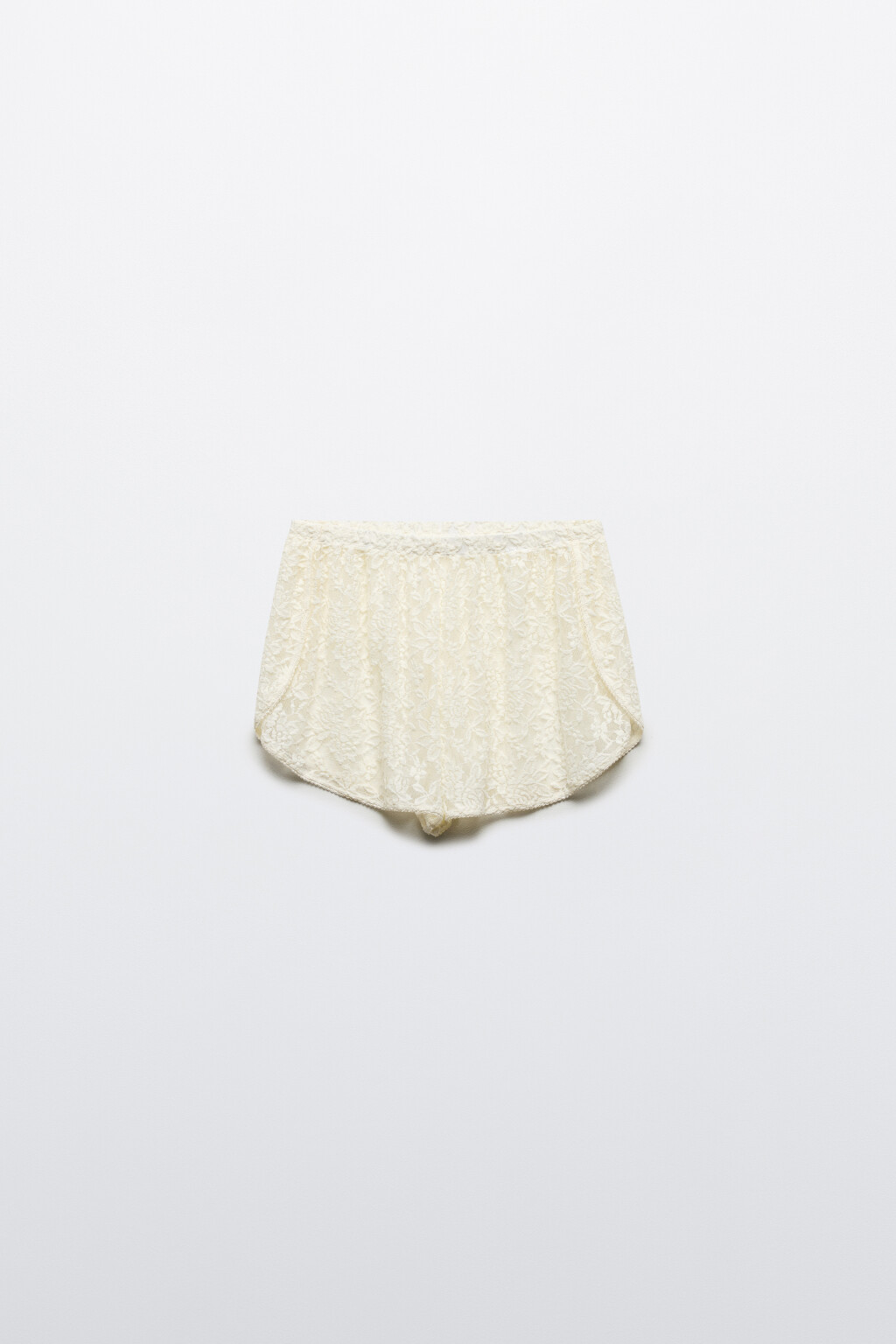 Шорты домашние кружевные - цвет ванильный - 7