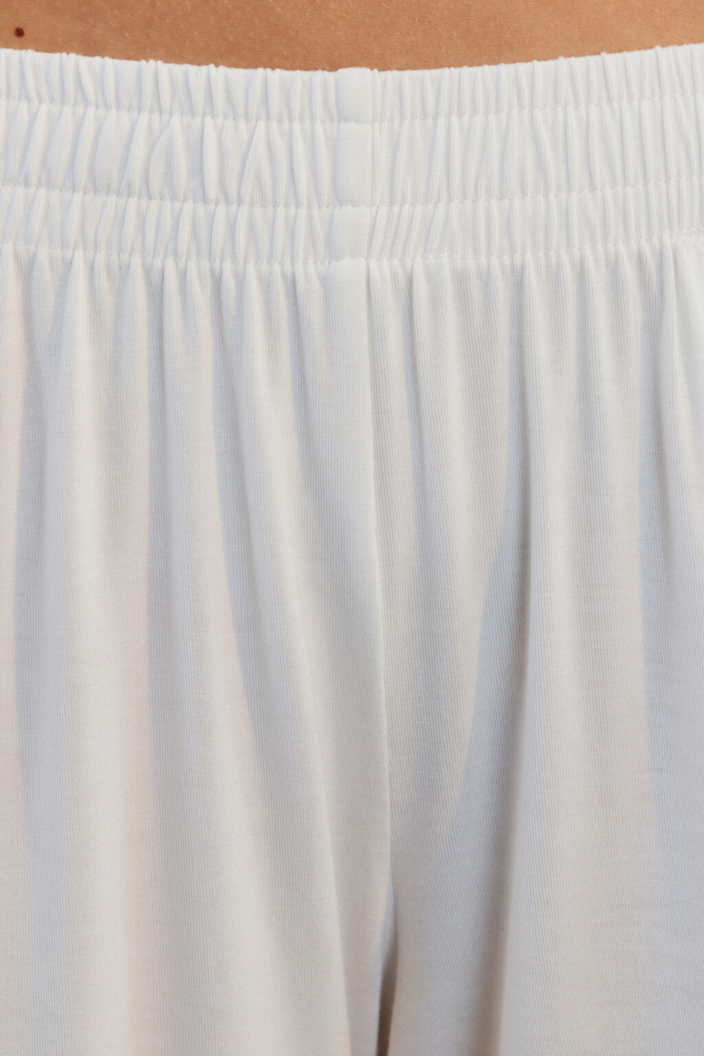 Шорты домашние свободные из вискозы - цвет ванильный - 5