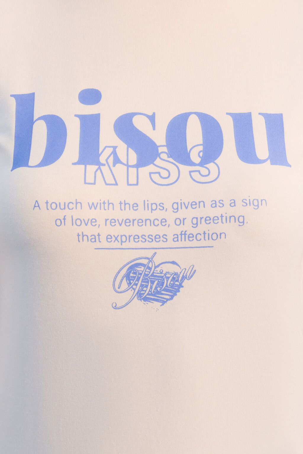 Футболка-топ домашняя с принтом - цвет синий - 5