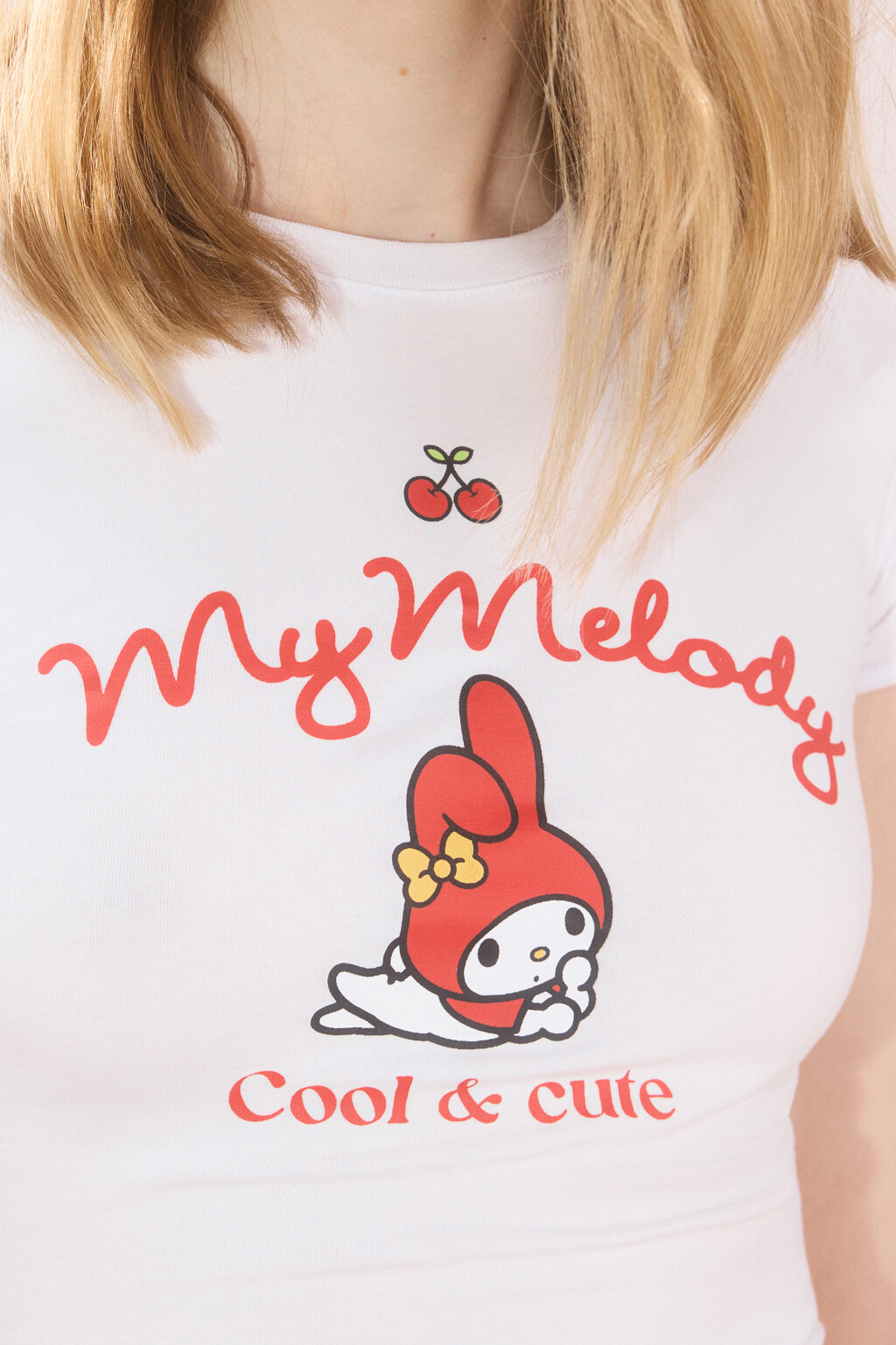 Футболка-топ домашняя с принтом - цвет белый - 8