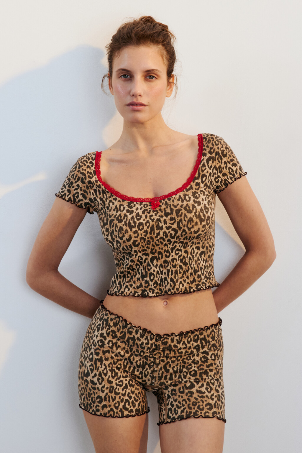 Футболка домашняя бесшовная с принтом - цвет мультиколор - 2