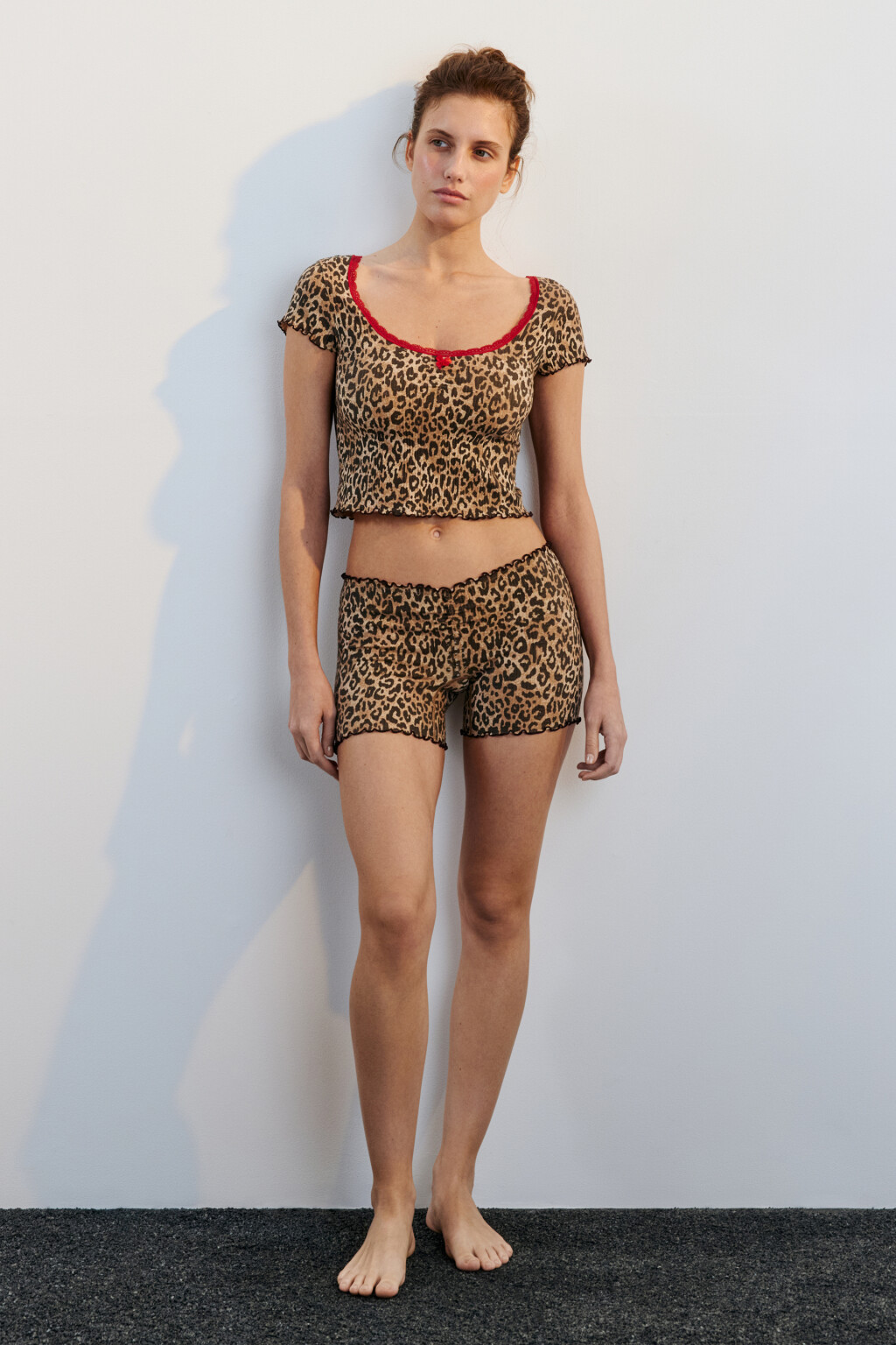 Футболка домашняя бесшовная с принтом - цвет мультиколор - 4