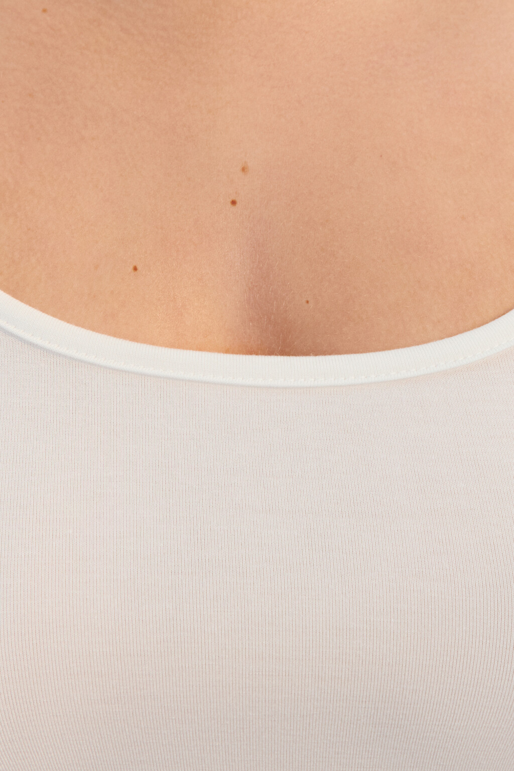 Топ-майка домашний из вискозы - цвет ванильный - 5