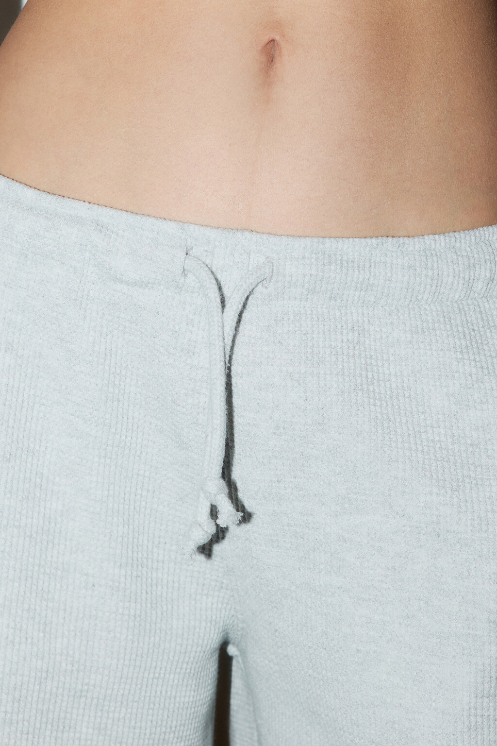 Шорты трикотажные на завязках - цвет серый - 6