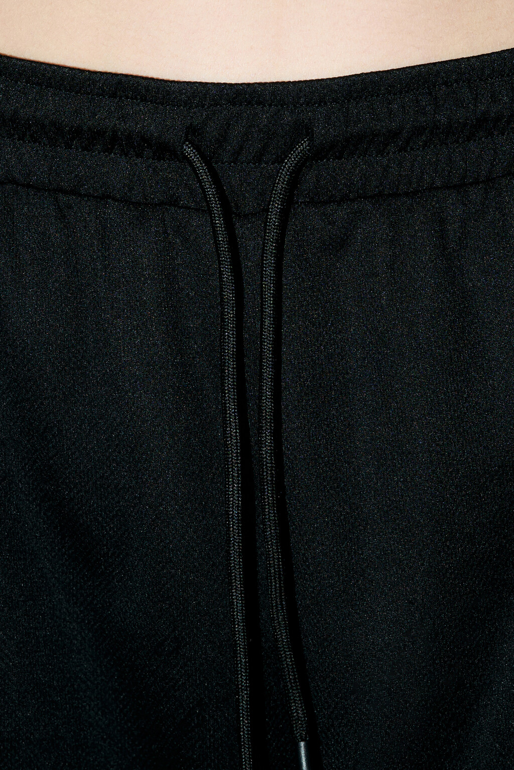Шорты трикотажные в спортивном стиле - цвет черный - 6