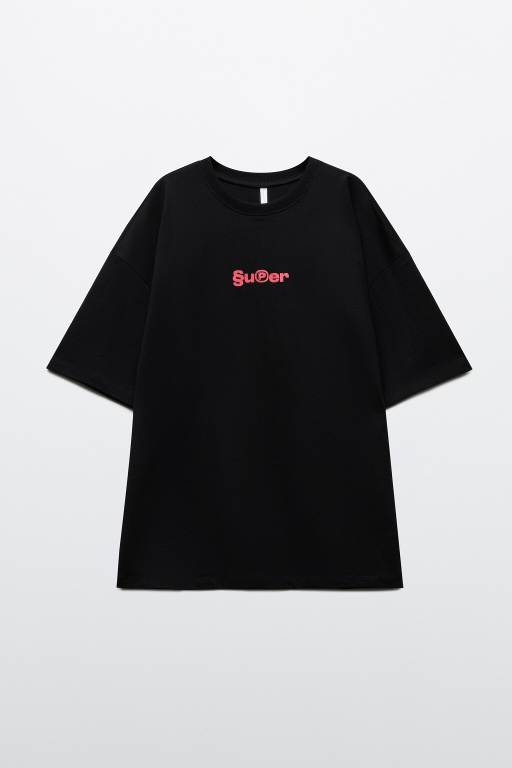 Футболка унисекс хлопковая с принтом - цвет черный - 7