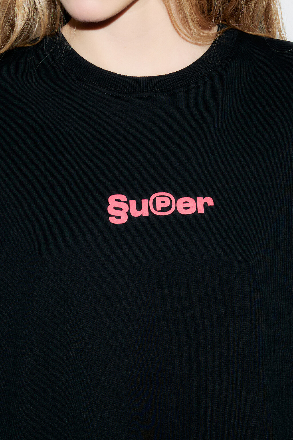 Футболка унисекс хлопковая с принтом - цвет черный - 5