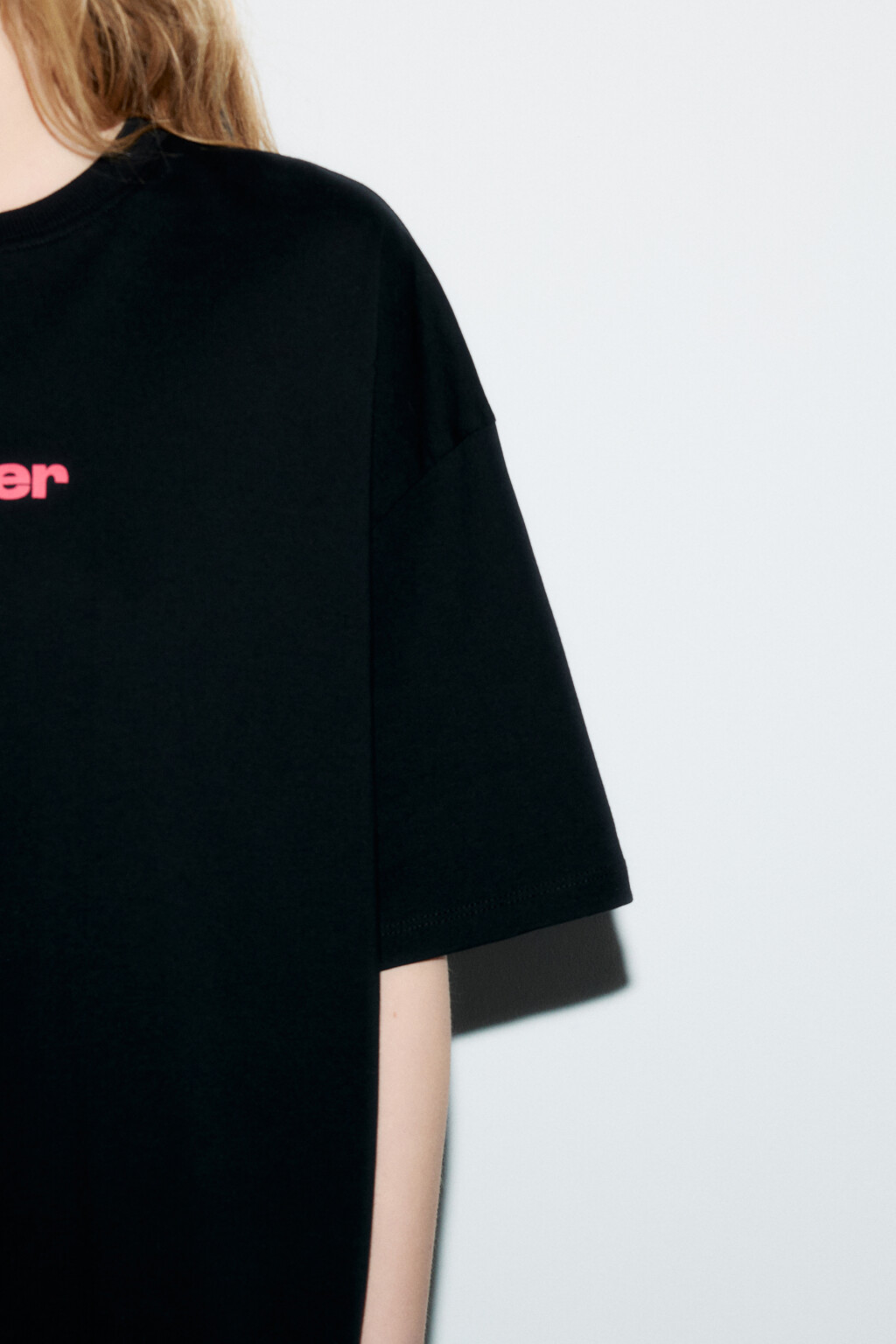 Футболка унисекс хлопковая с принтом - цвет черный - 6