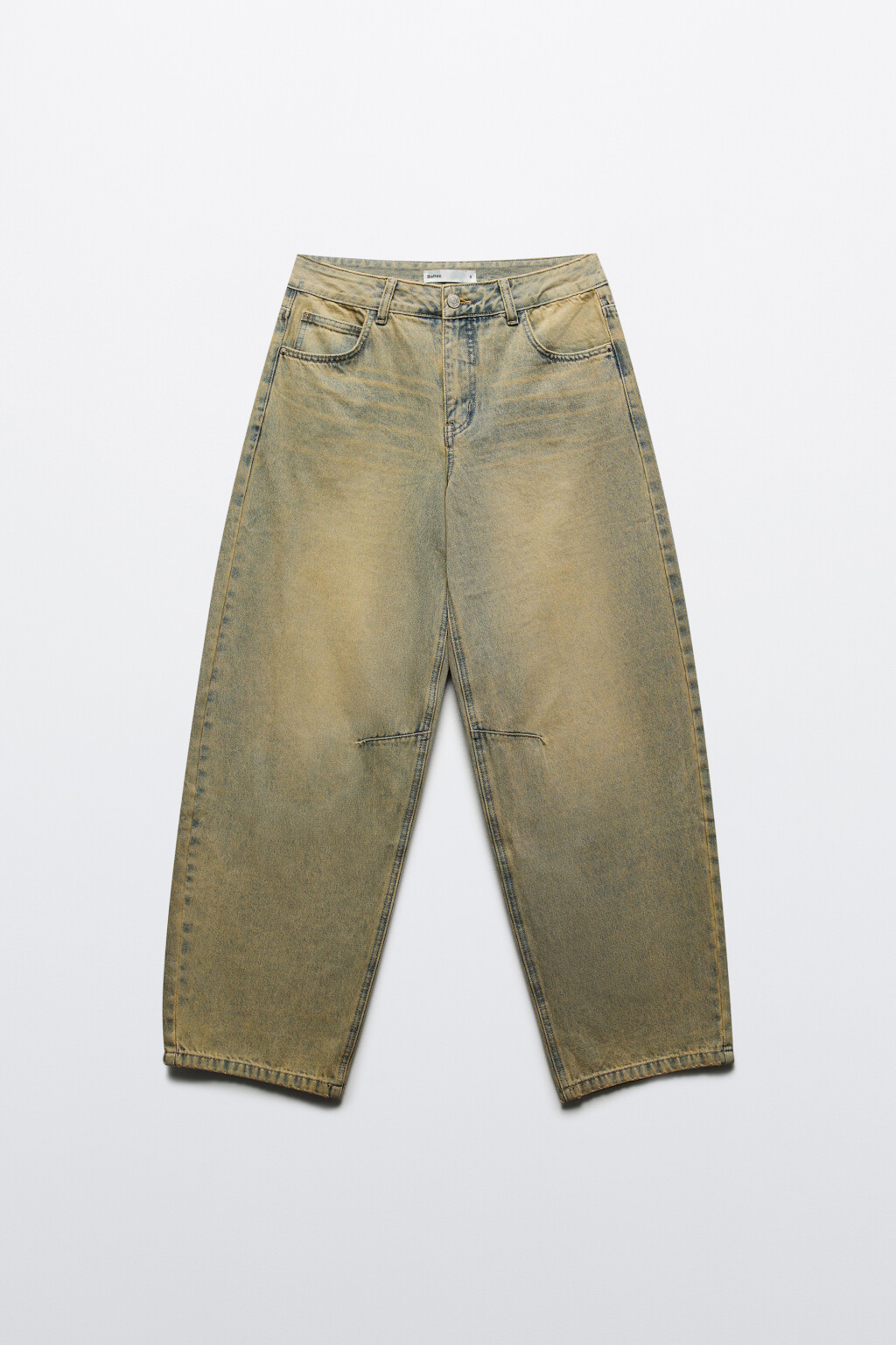 Джинсы baggy fit с низкой посадкой - цвет красный - 7