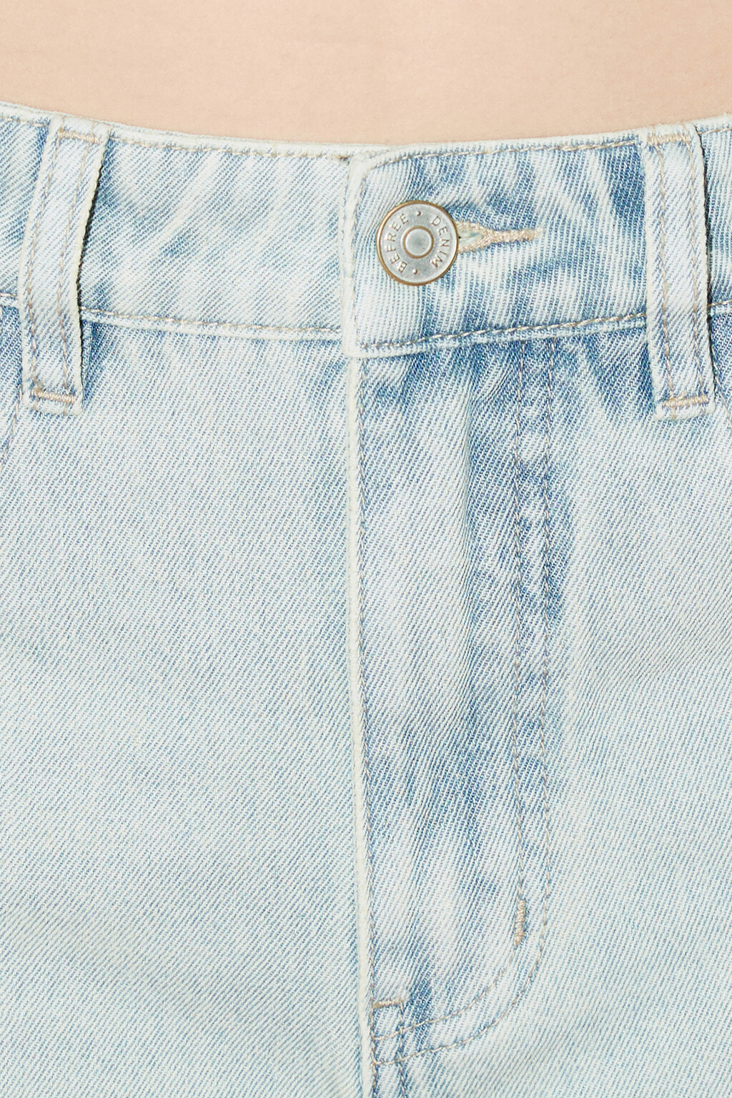 Джортсы со шнуровкой по бокам - цвет синий - 6