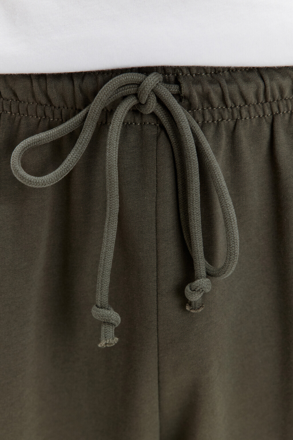 Брюки-джоггеры из хлопкового текстиля - цвет зеленый - 5