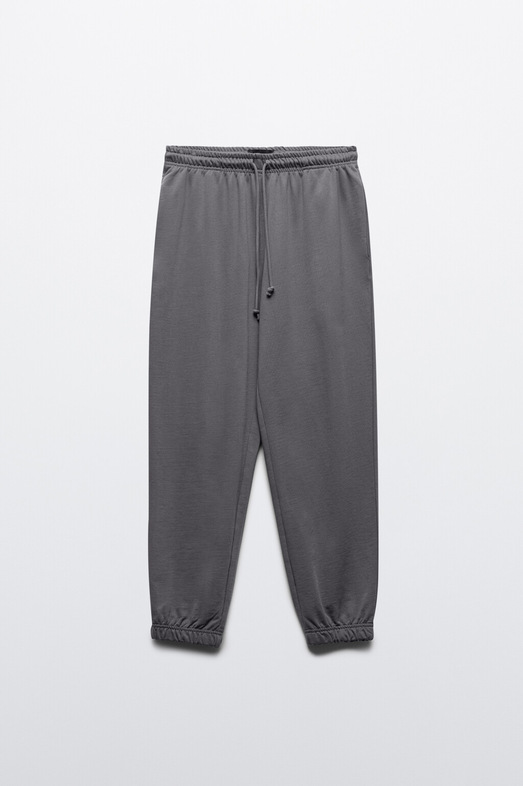 Брюки-джоггеры из хлопкового текстиля - цвет серый - 7