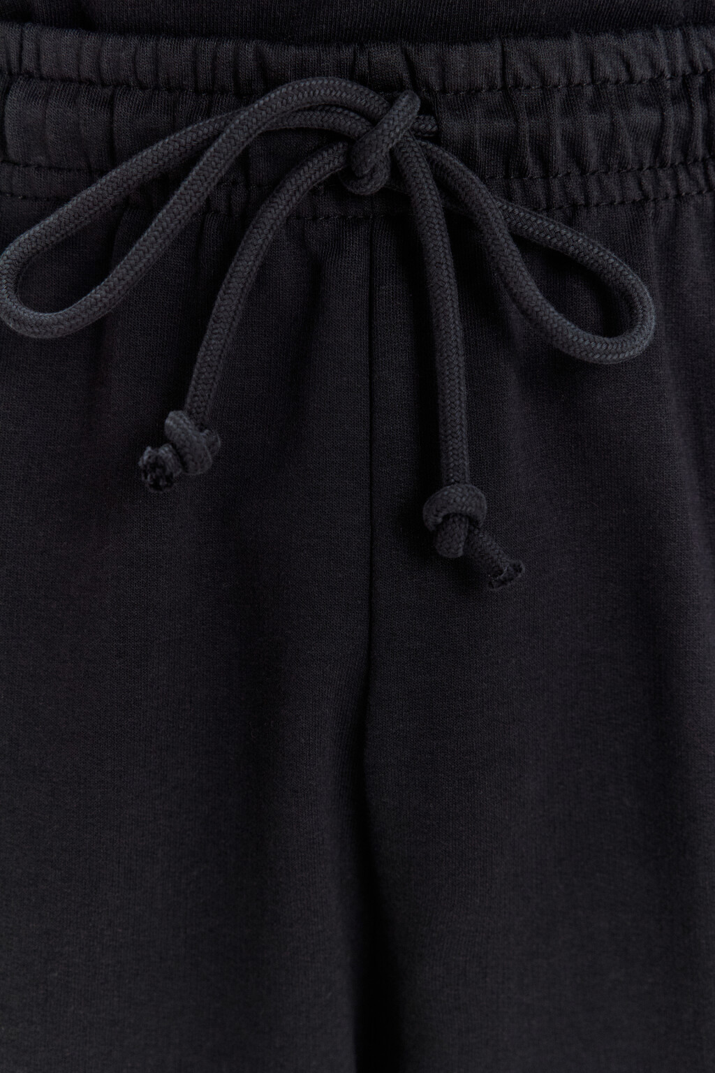 Брюки-джоггеры из хлопкового текстиля - цвет черный - 5