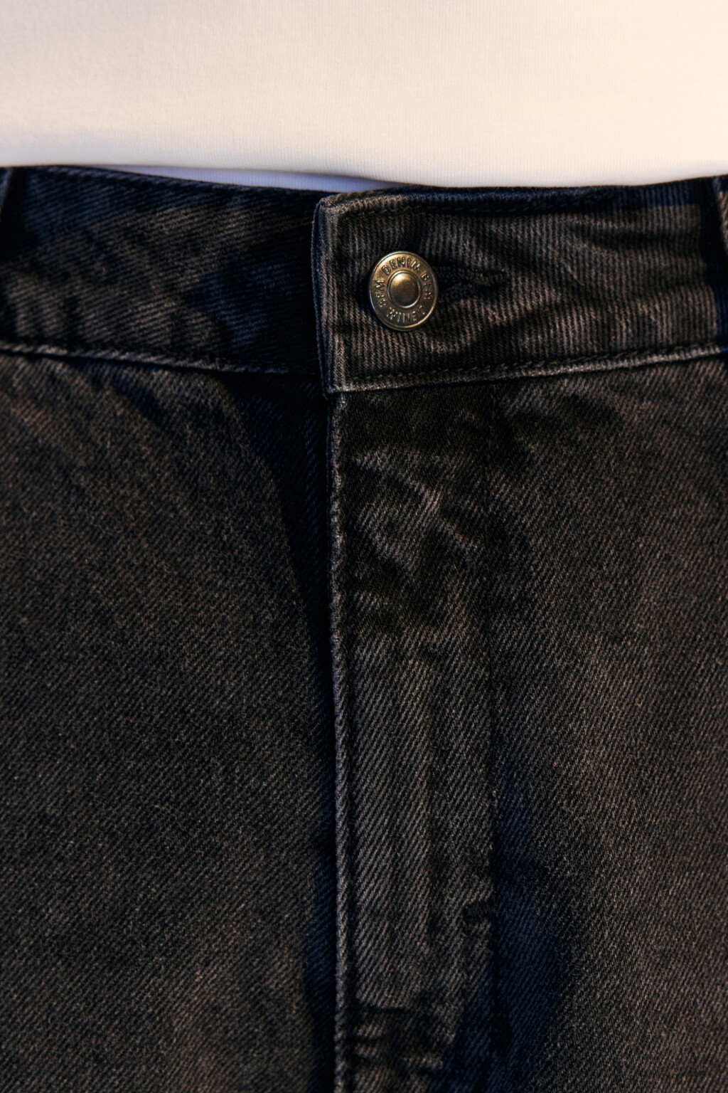 Джинсы carpenter fit с накладными карманами - цвет серый - 6