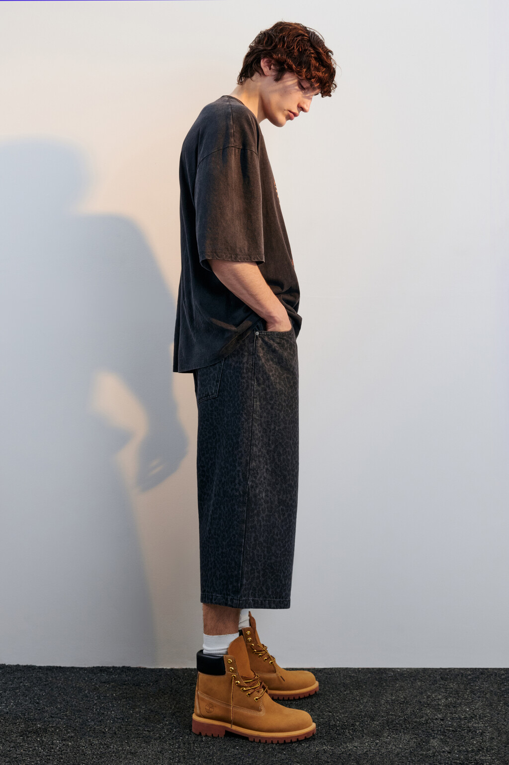 Джортсы с леопардовым принтом - цвет мультиколор - 1