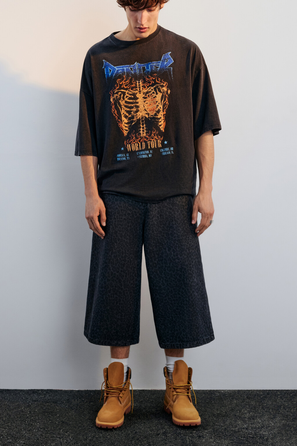 Джортсы с леопардовым принтом - цвет мультиколор - 2