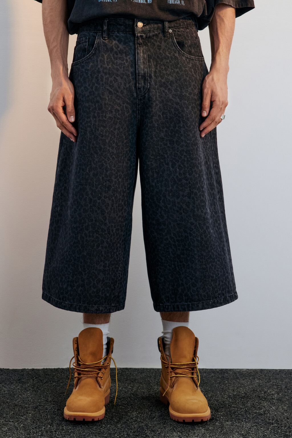 Джортсы с леопардовым принтом - цвет мультиколор - 3