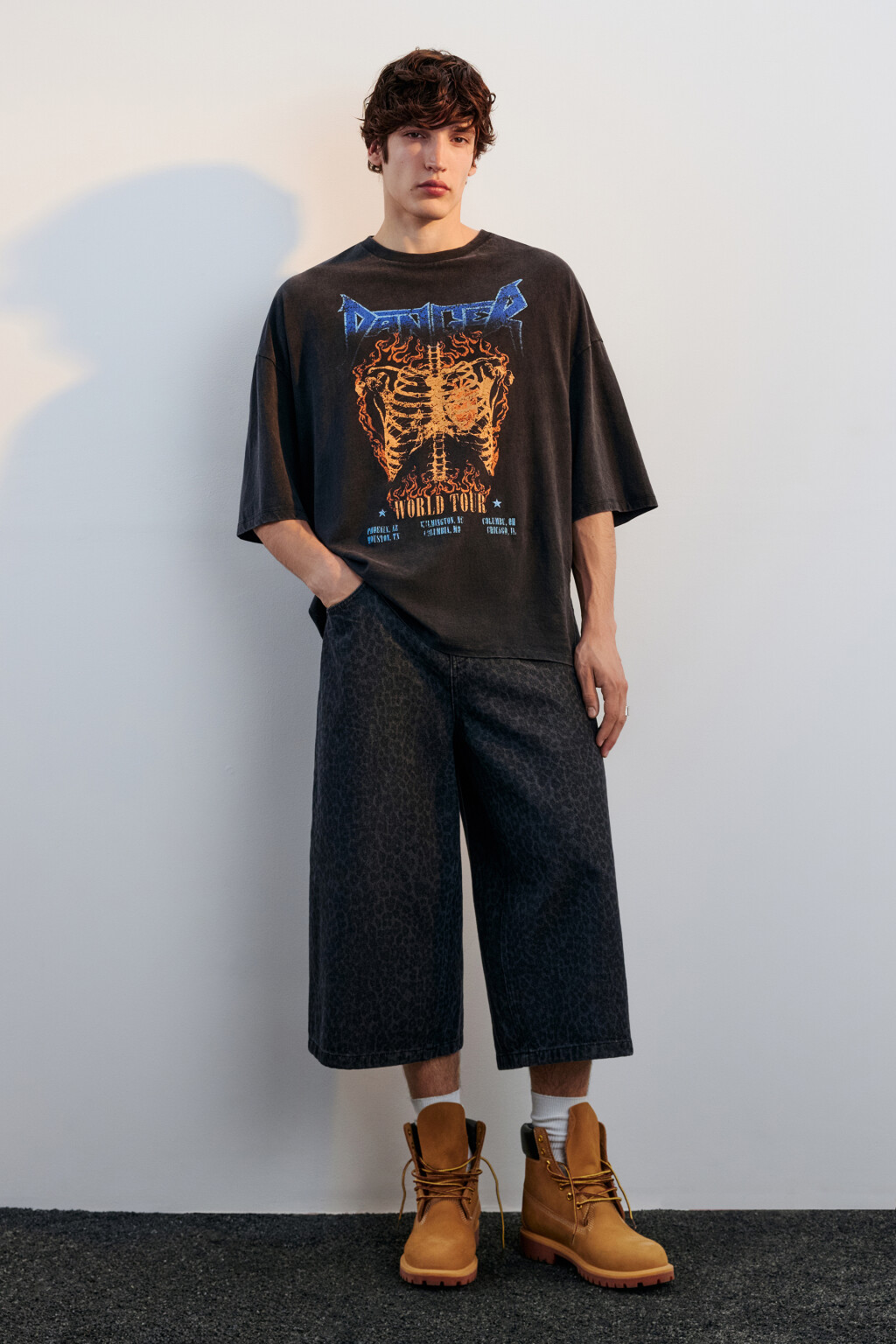 Джортсы с леопардовым принтом - цвет мультиколор - 5