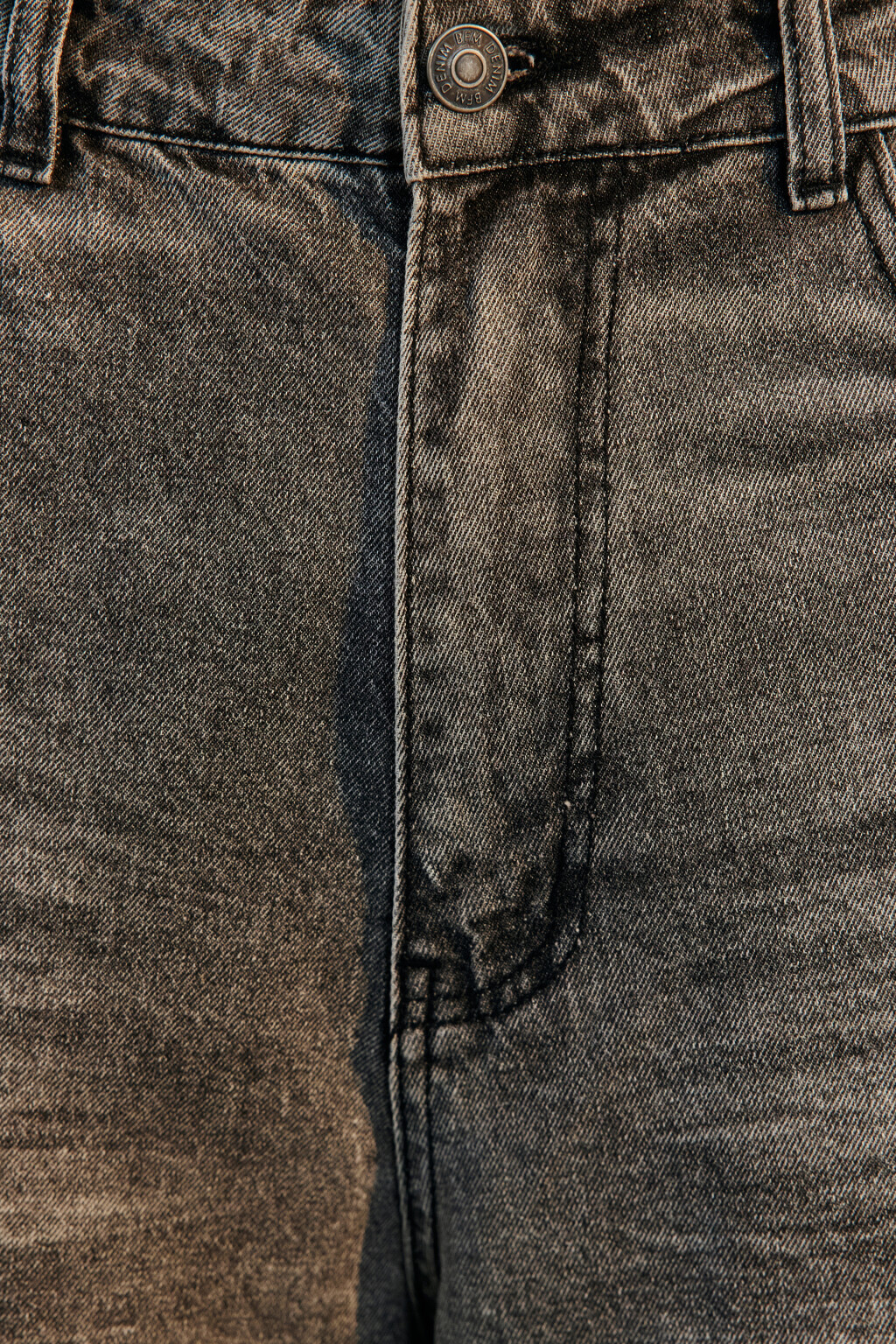 Джортсы широкие с вареным эффектом - цвет серый - 5