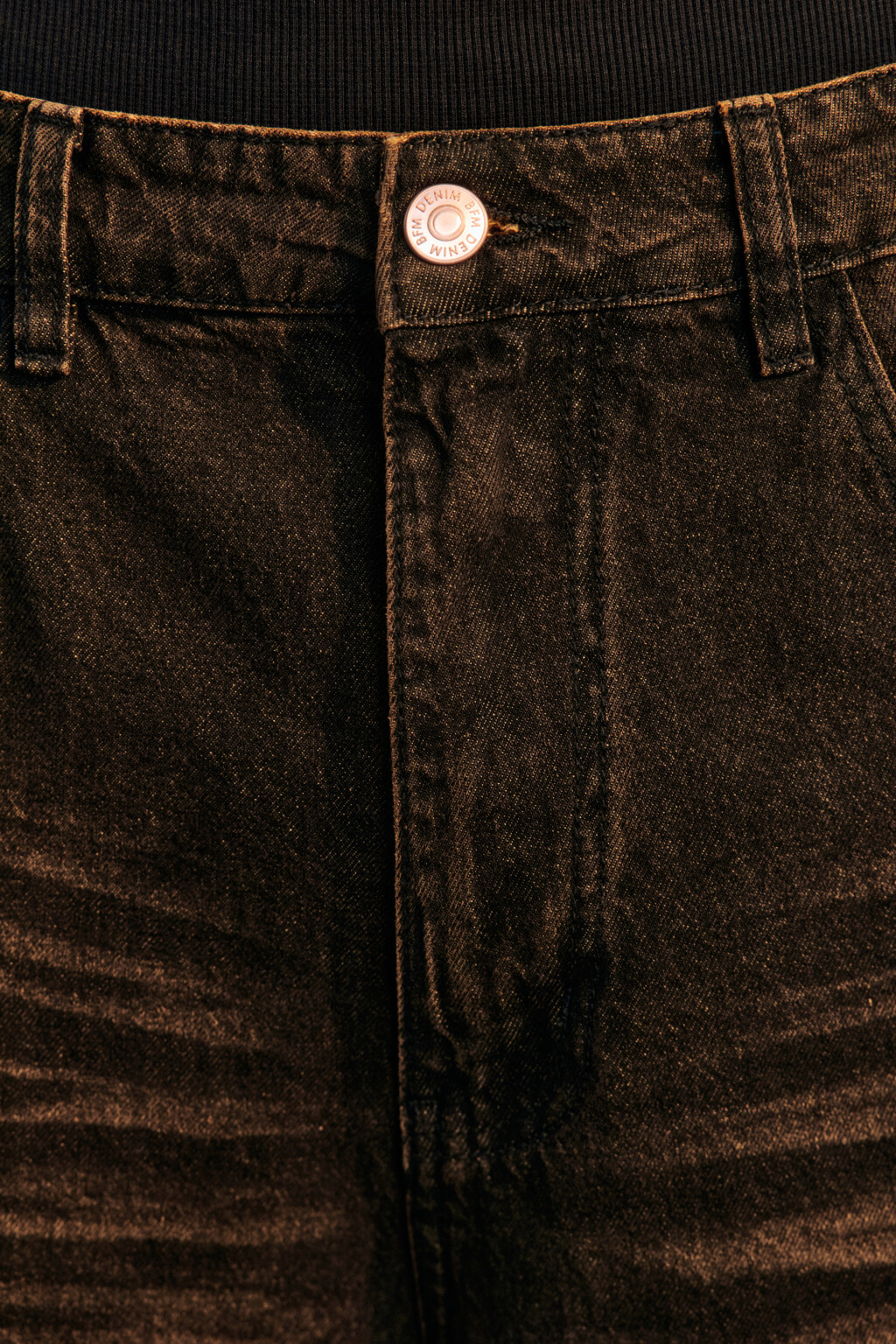 Джортсы широкие с вареным эффектом - цвет серый - 5