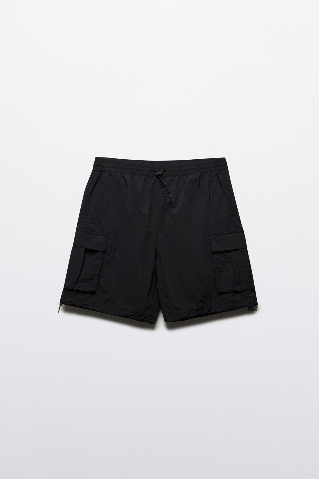 Шорты с накладными карманами - цвет черный - 7