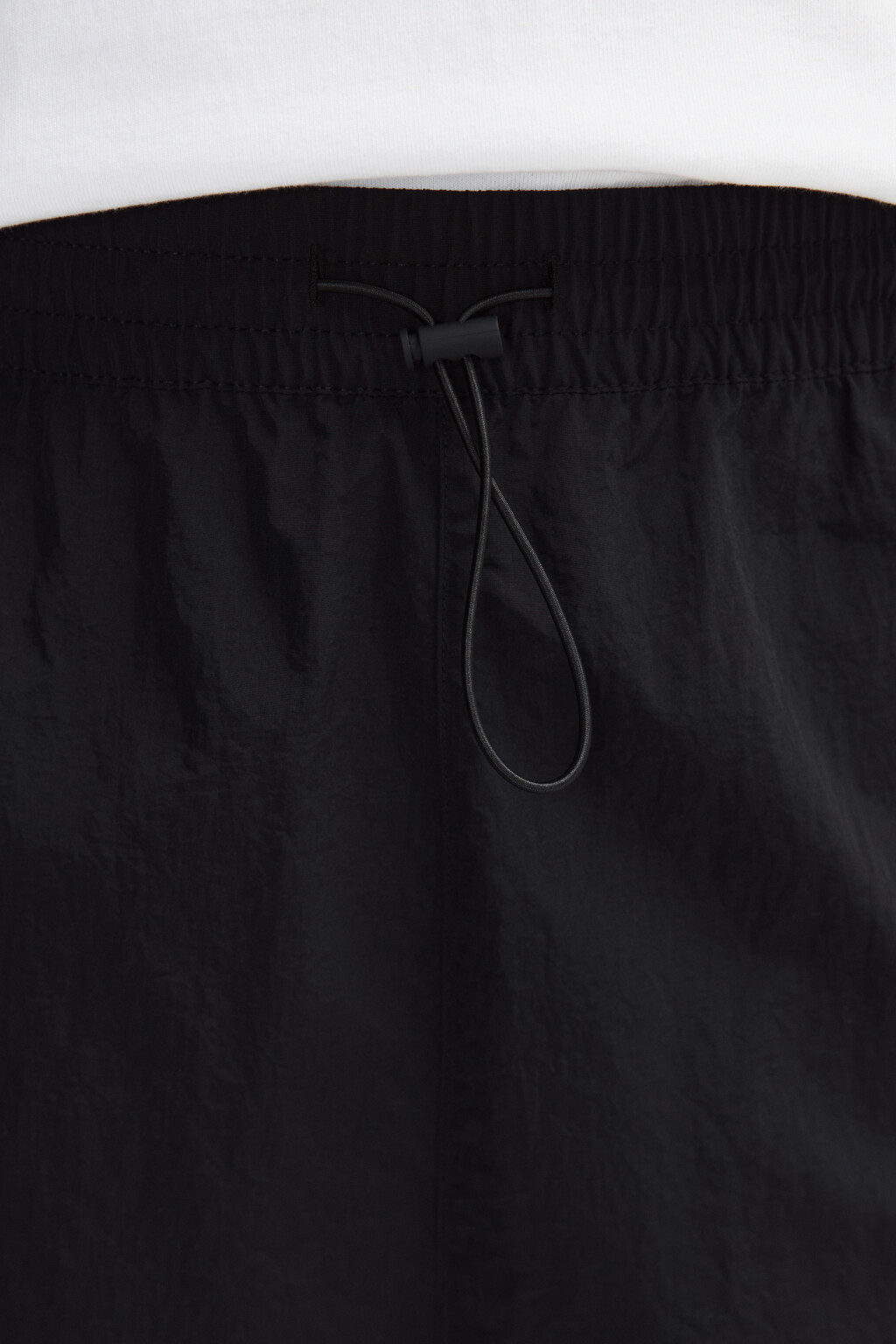 Шорты с накладными карманами - цвет черный - 5