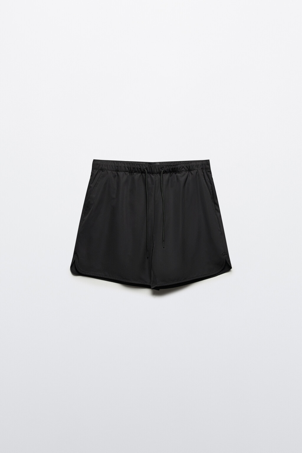 Шорты купальные на завязках - цвет черный - 5