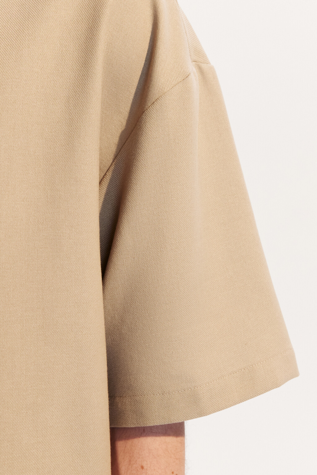 Рубашка льняная с коротким рукавом - цвет коричневый - 7