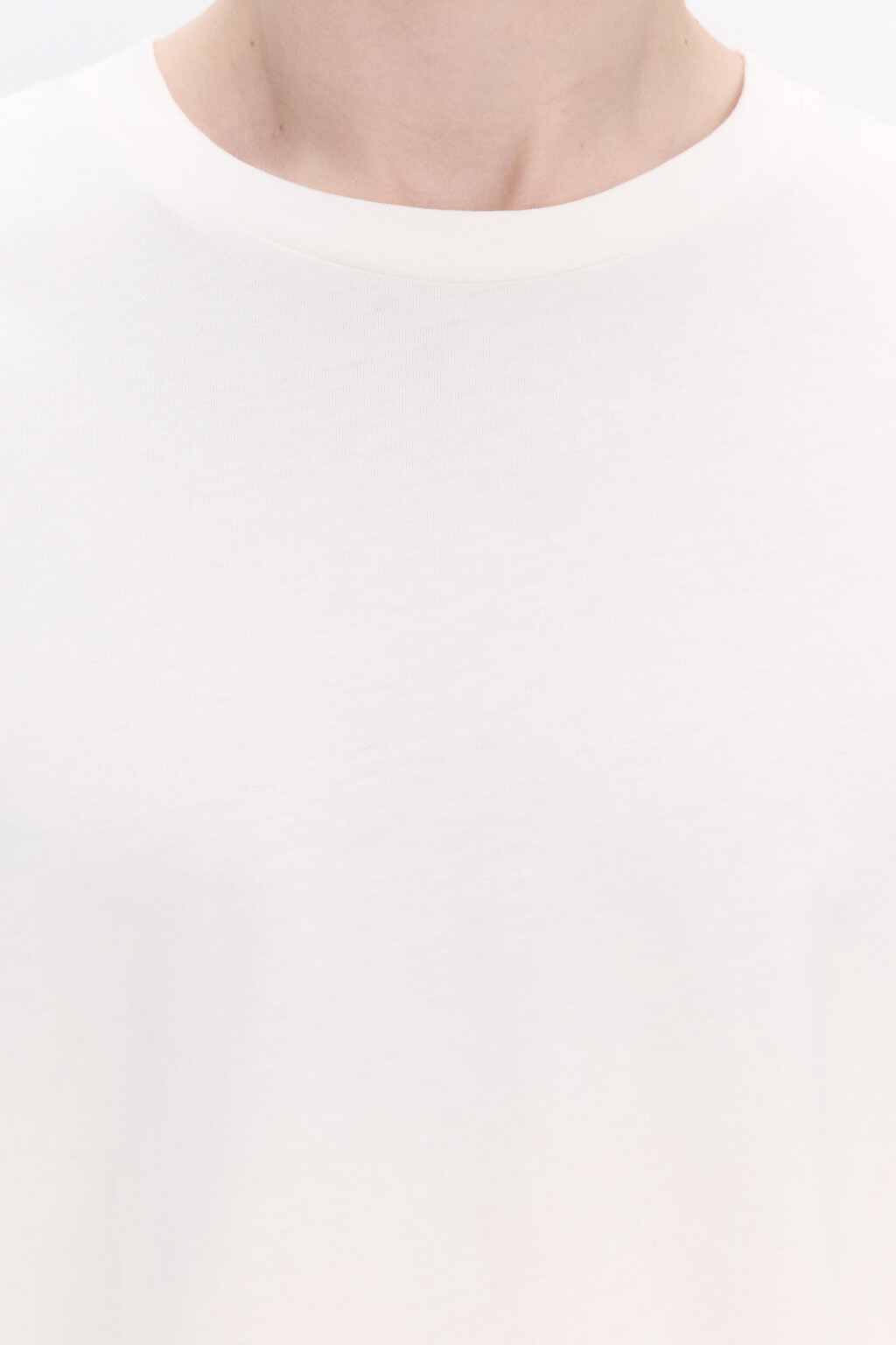 Футболка oversize из плотного хлопка - цвет белый - 6