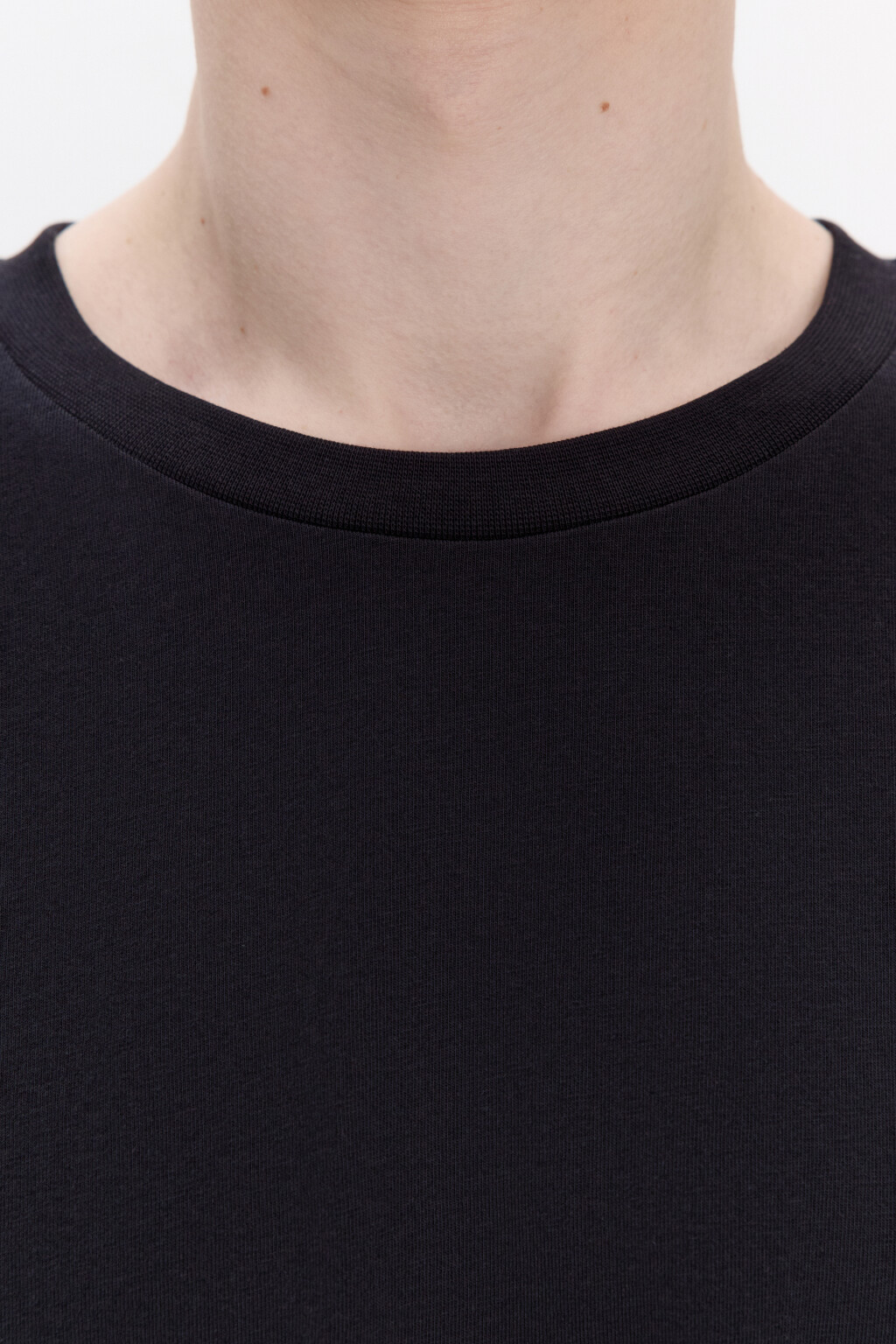 Футболка oversize из плотного хлопка - цвет черный - 6