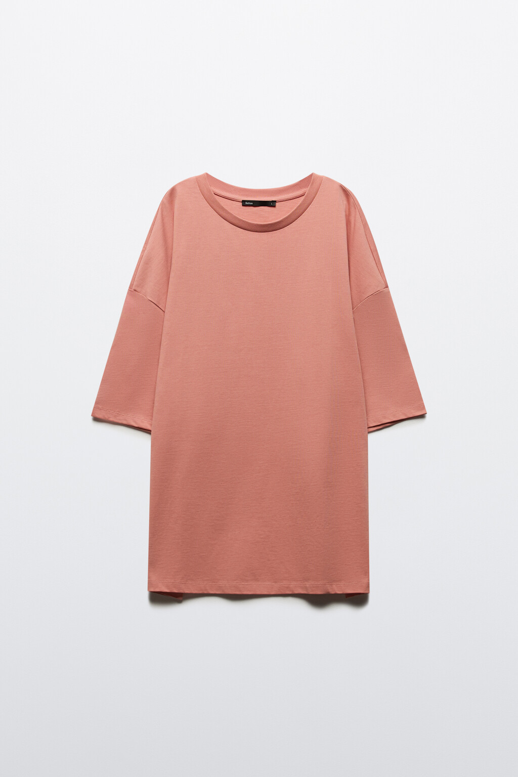 Футболка oversize из плотного хлопка - цвет оранжевый - 8