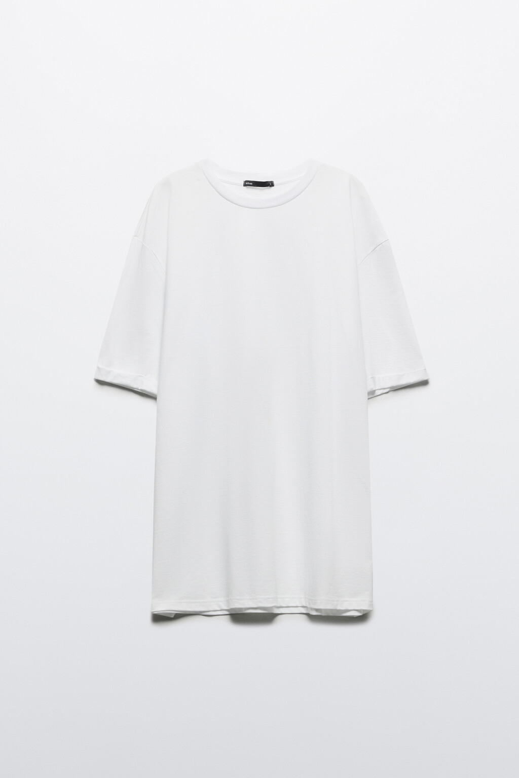 Футболка базовая из плотного хлопка - цвет белый - 7