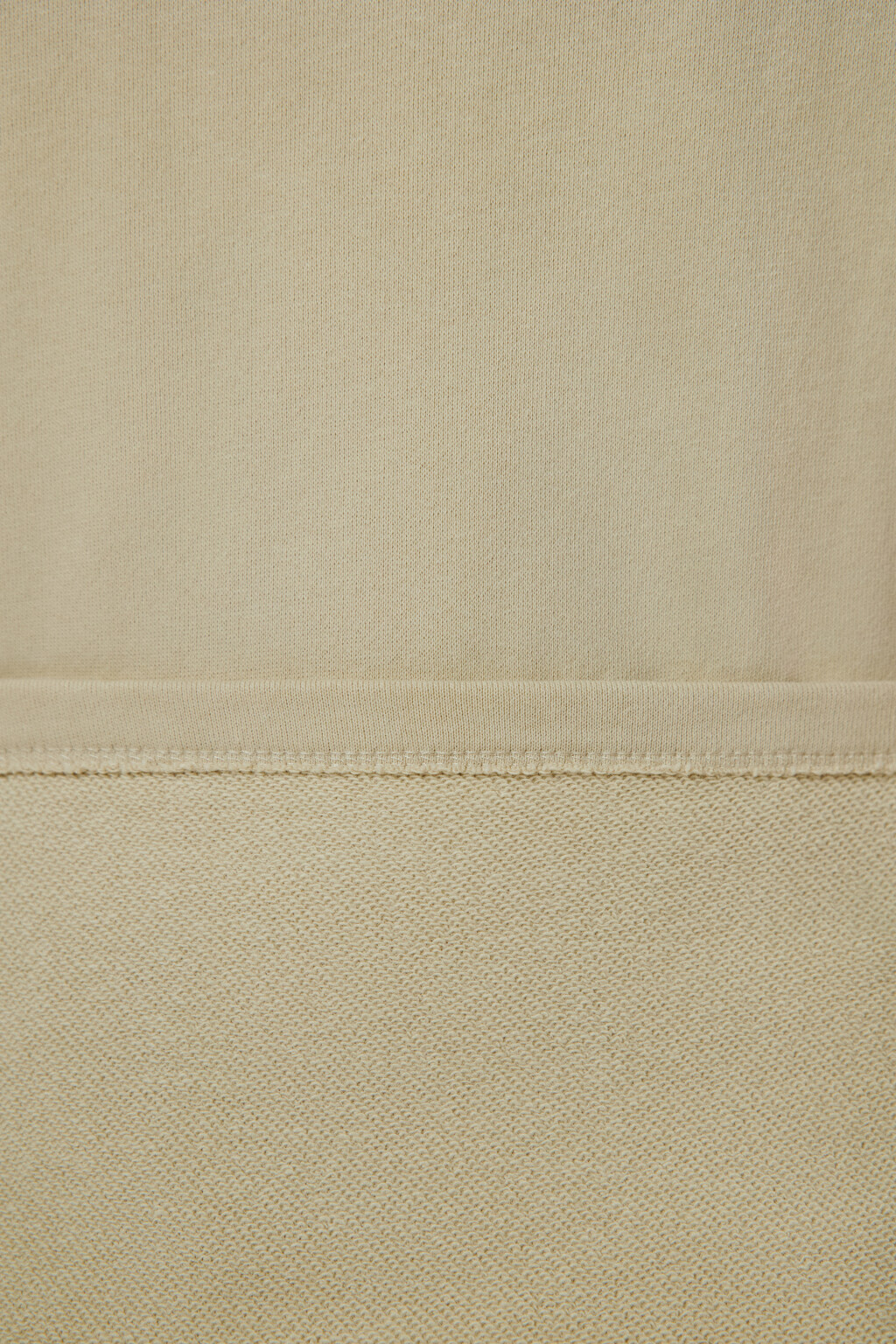 Футболка oversize из хлопкового футера - цвет бежевый - 8