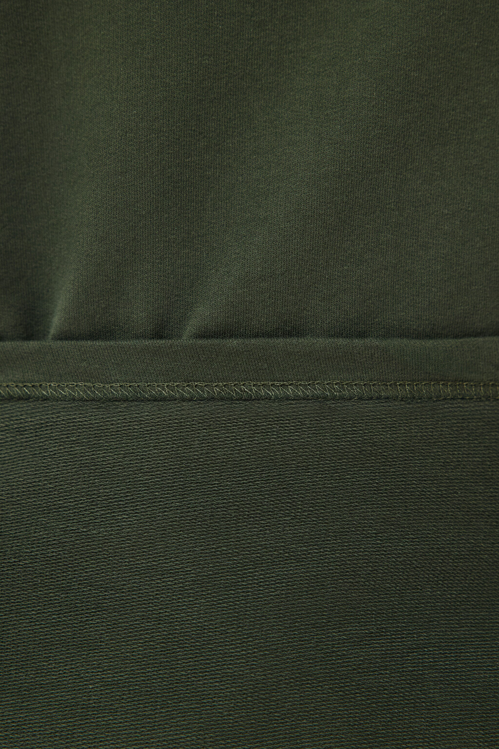 Лонгслив базовый из хлопкового футера - цвет зеленый - 8