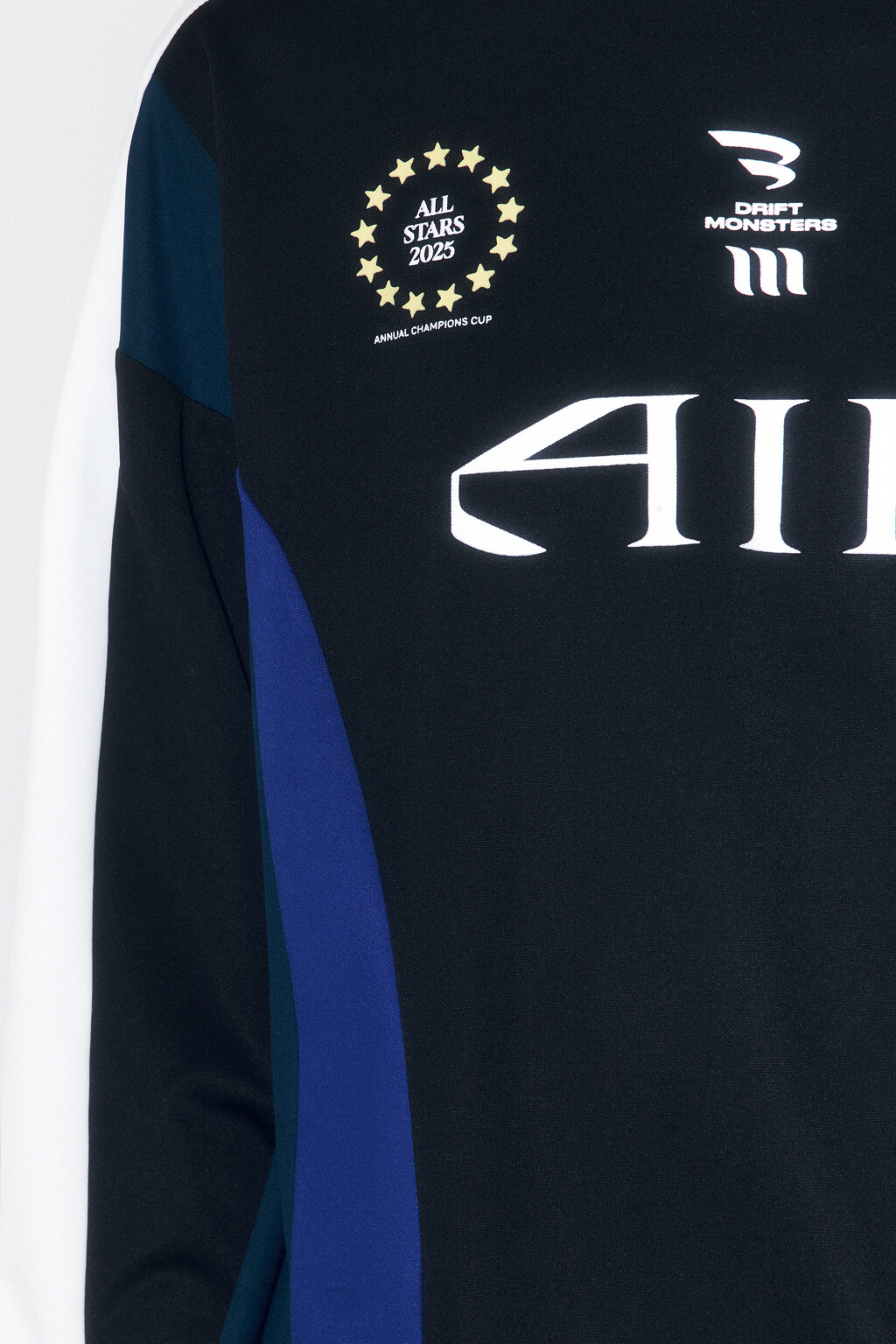 Лонгслив-джерси спортивный с принтом - цвет черный - 6