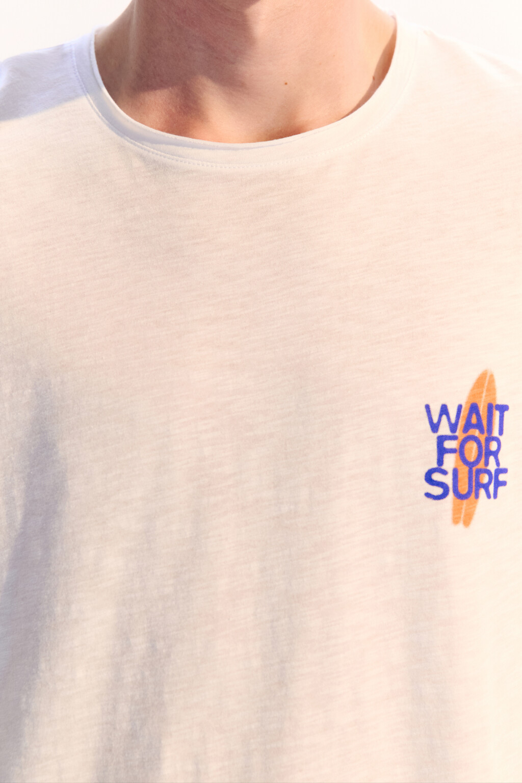 Лонгслив oversize хлопковый с принтом - цвет белый - 6