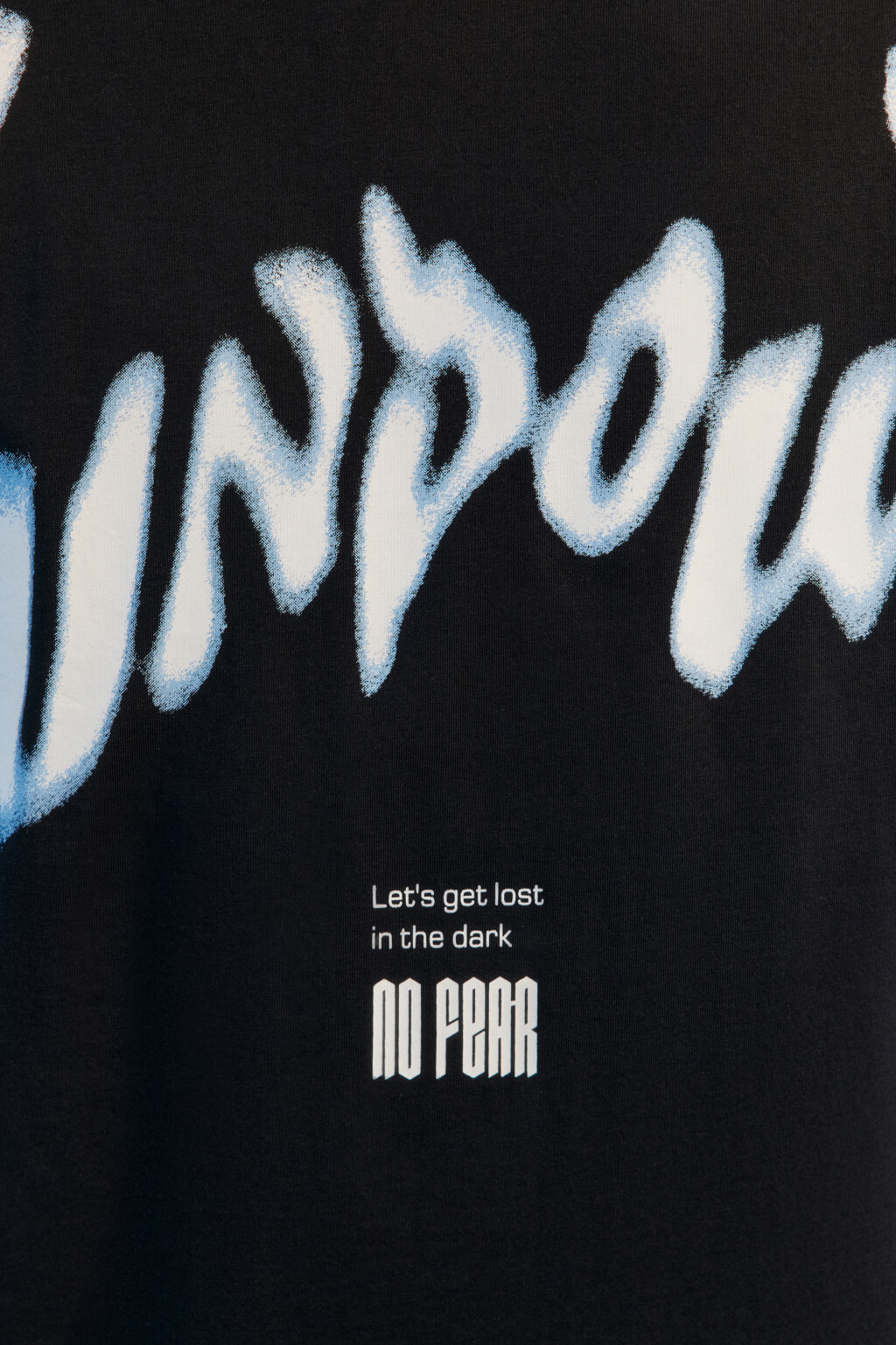 Лонгслив хлопковый с принтом - цвет черный - 6