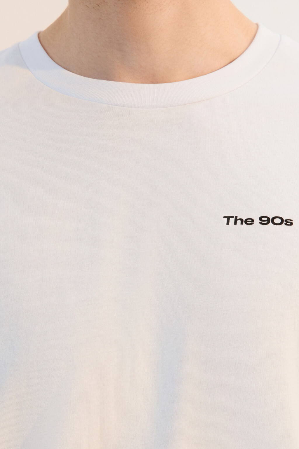 Лонгслив хлопковый с принтом - цвет белый - 6