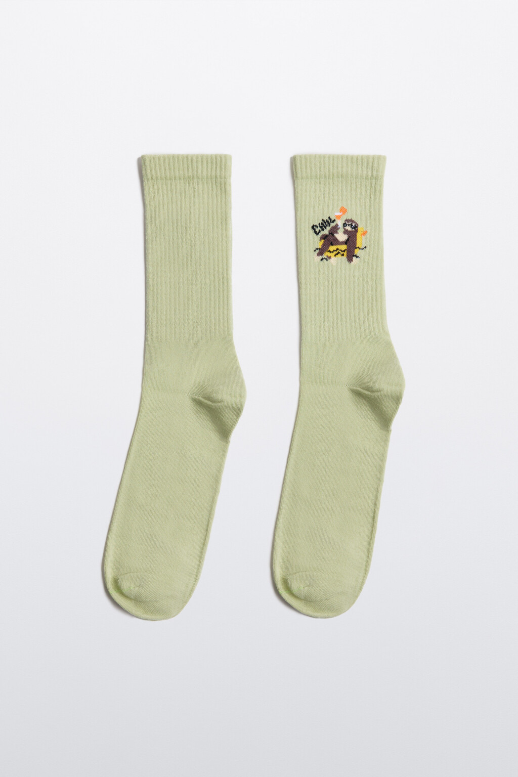 носки мужские - цвет зеленый - 1