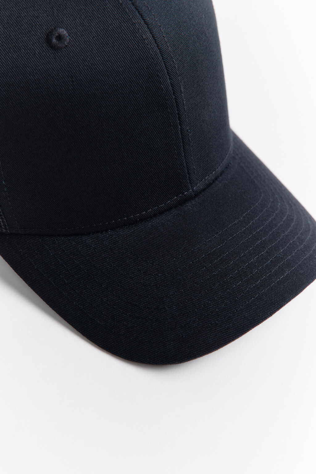Бейсболка с вставкой из сетки - цвет черный - 3