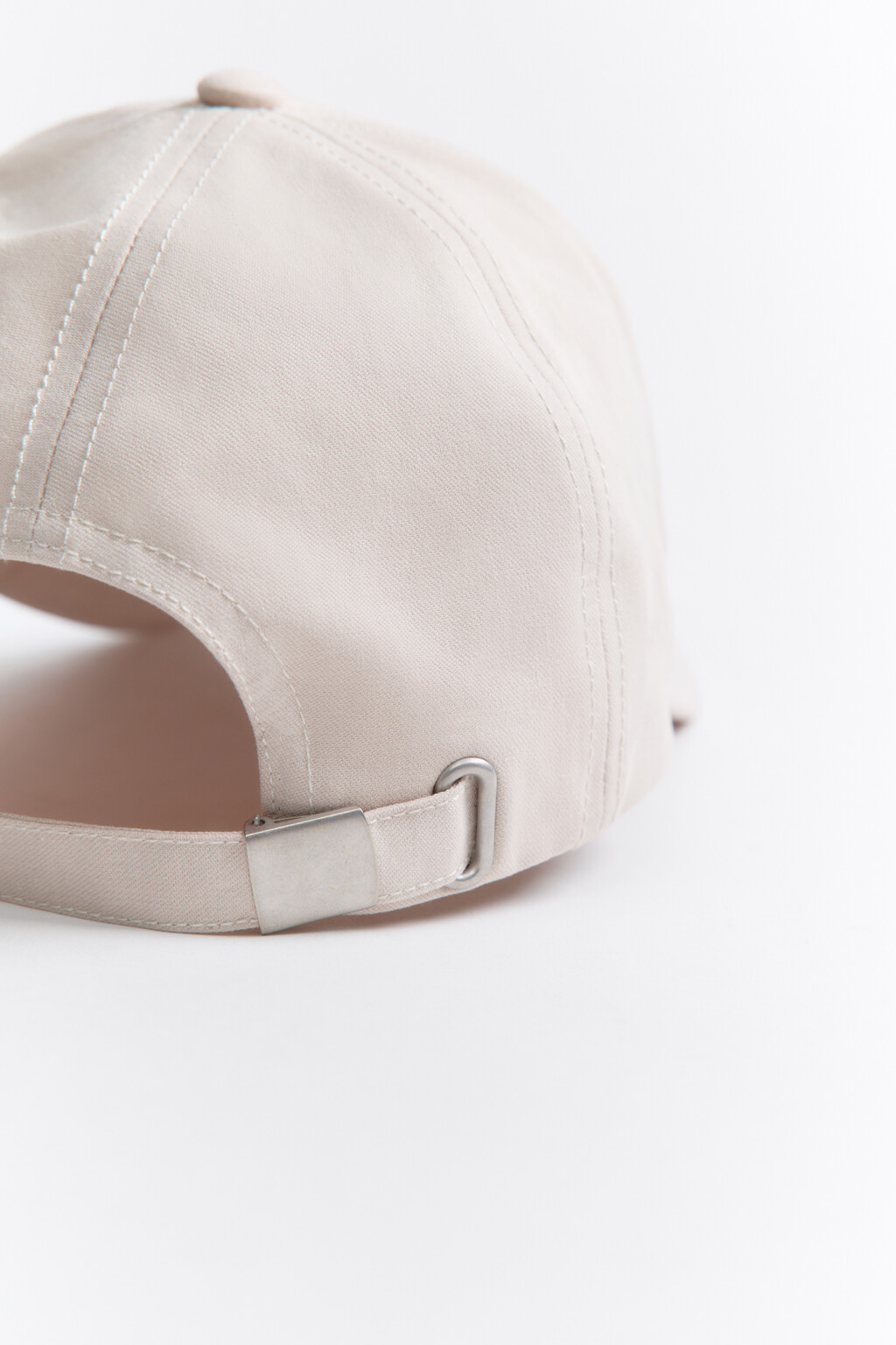 Бейсболка хлопковая базовая - цвет молочный - 4