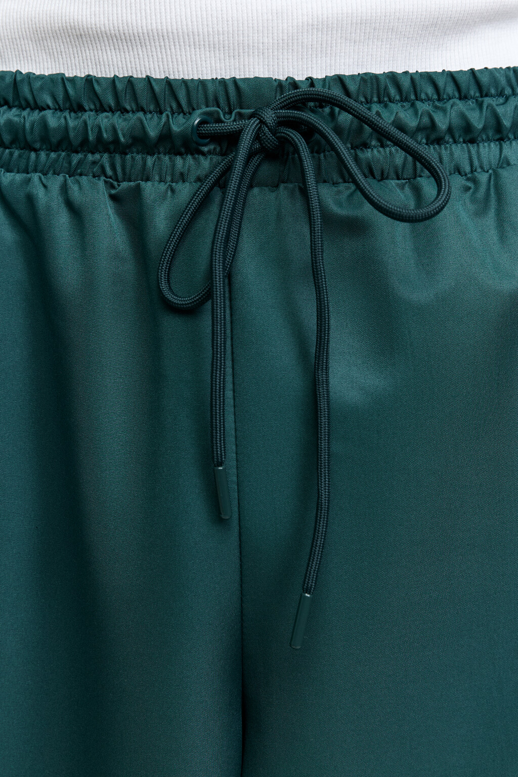 Брюки спортивные прямые с лампасами - цвет зеленый - 6