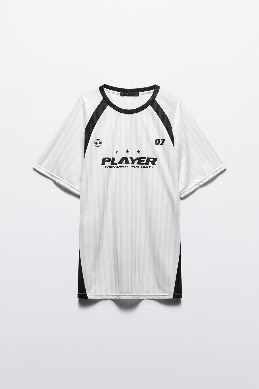 Футболка-джерси спортивная с принтом - цвет белый - 10