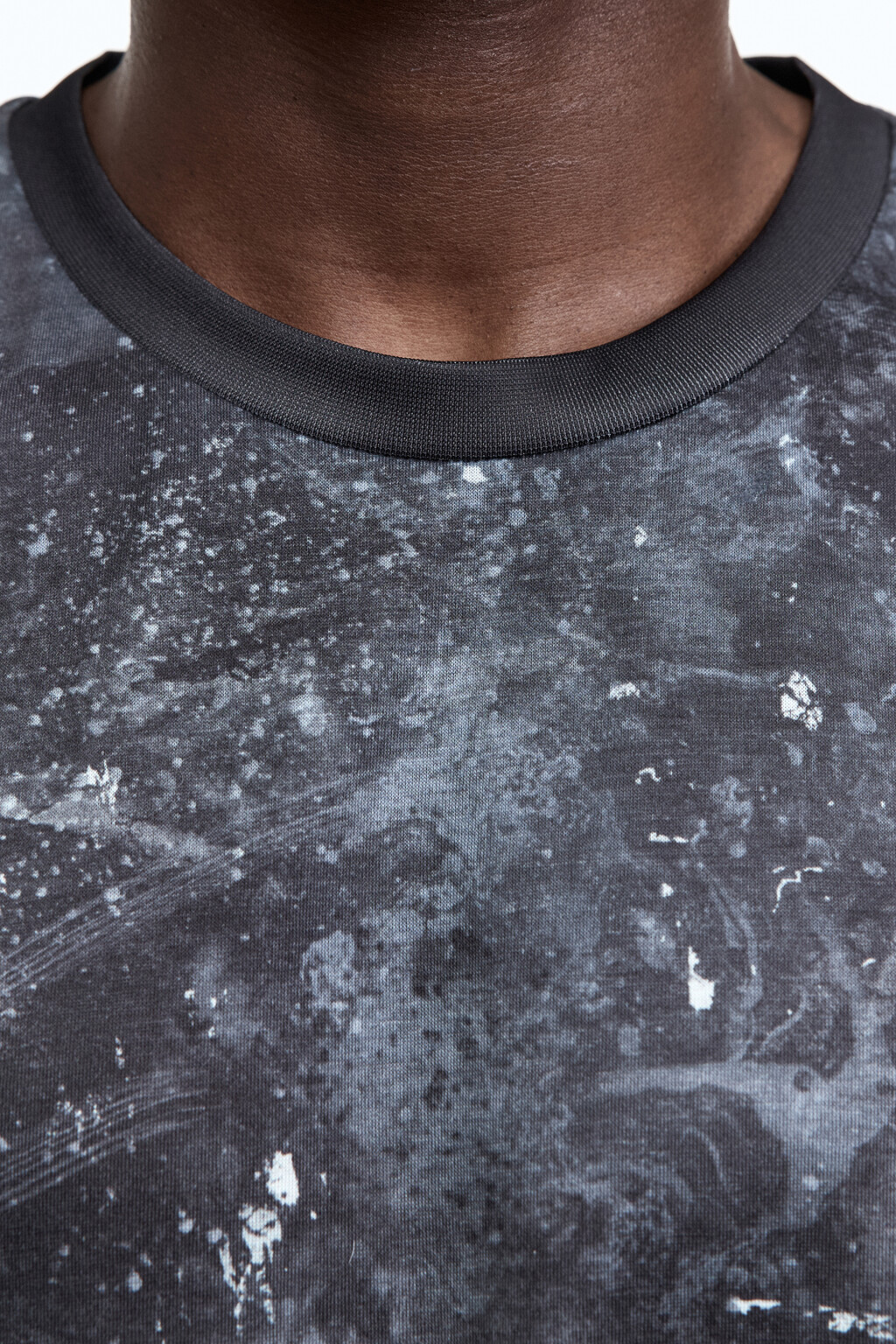 Майка спортивная облегающая с принтом - цвет серый - 6