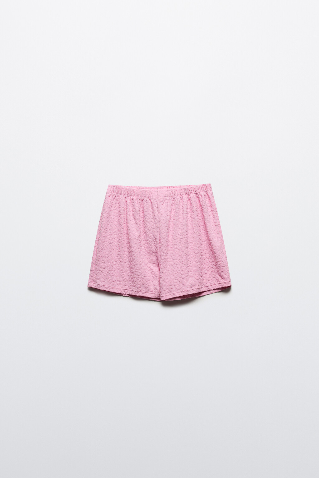 Шорты пляжные фактурные - цвет розовый - 7
