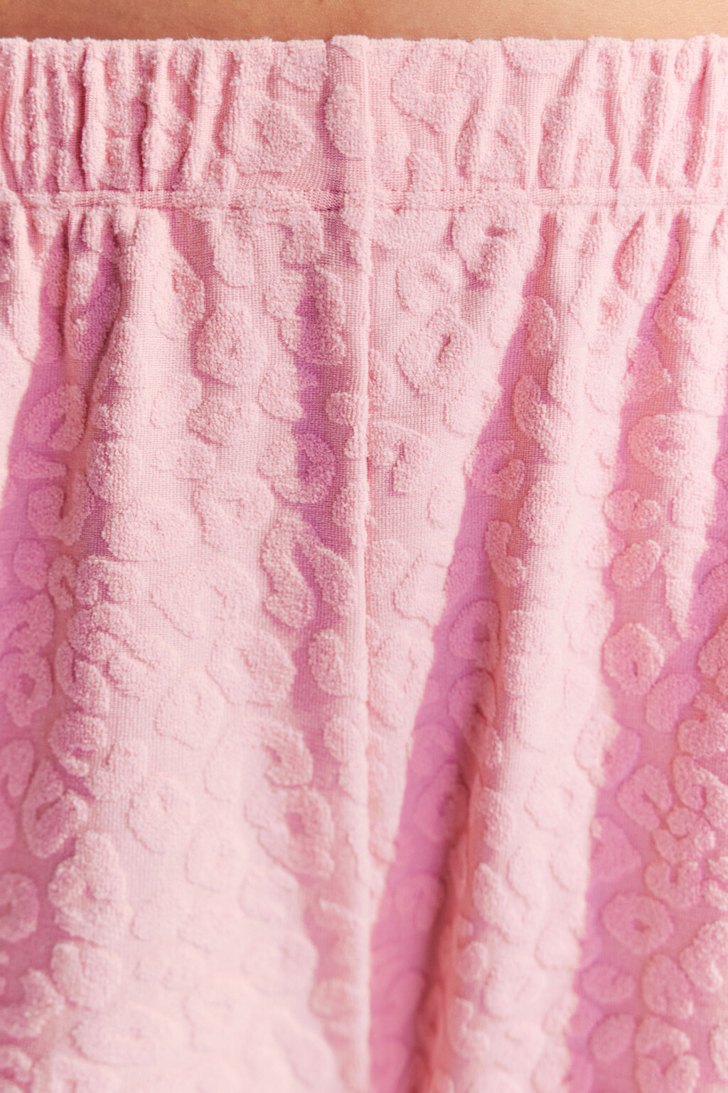 Шорты пляжные фактурные - цвет розовый - 5