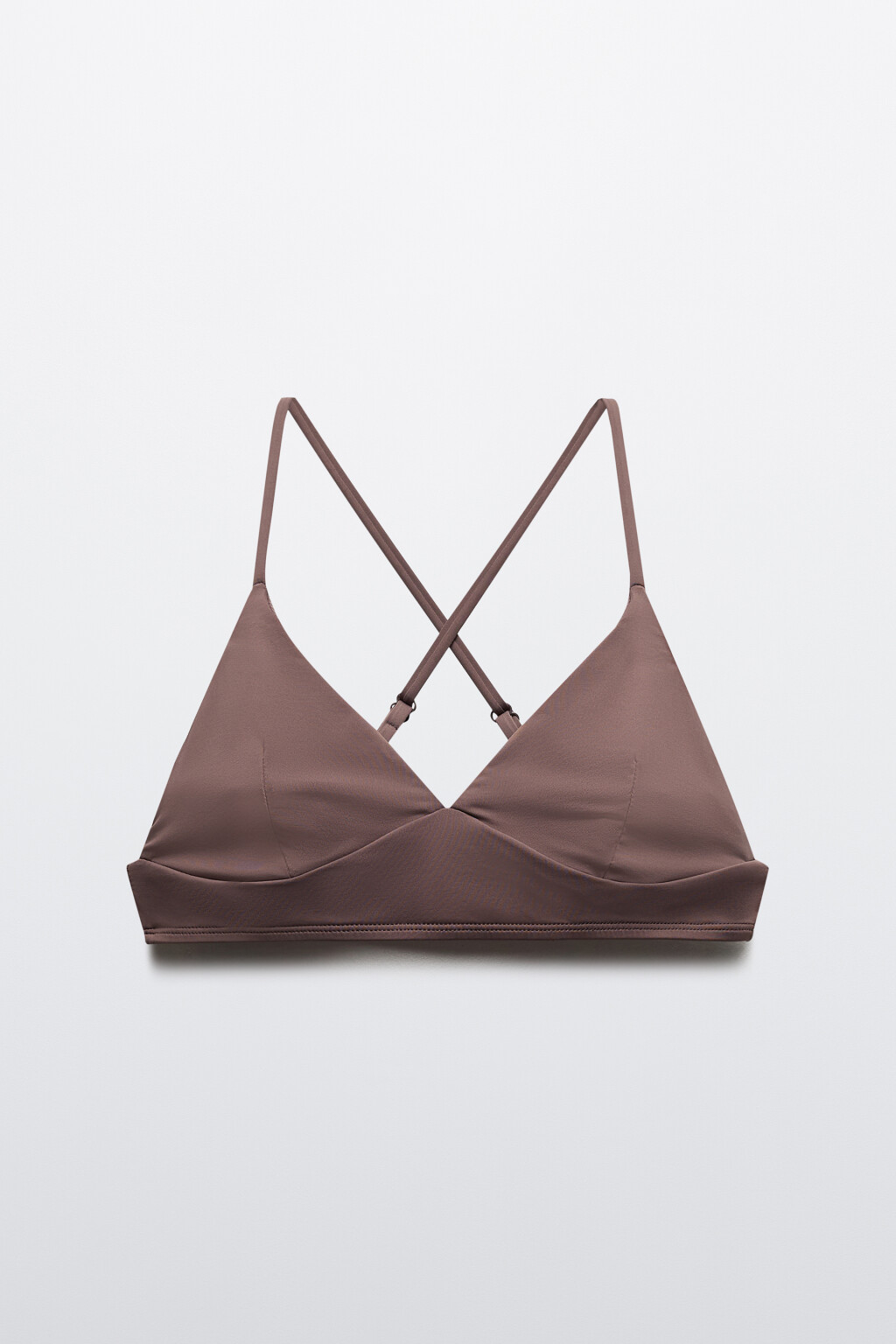 Лиф-топ купальный из микрофибры - цвет бежевый - 5